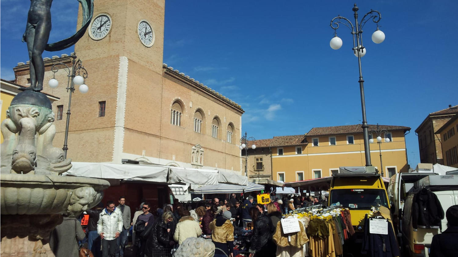 Markt in Fano